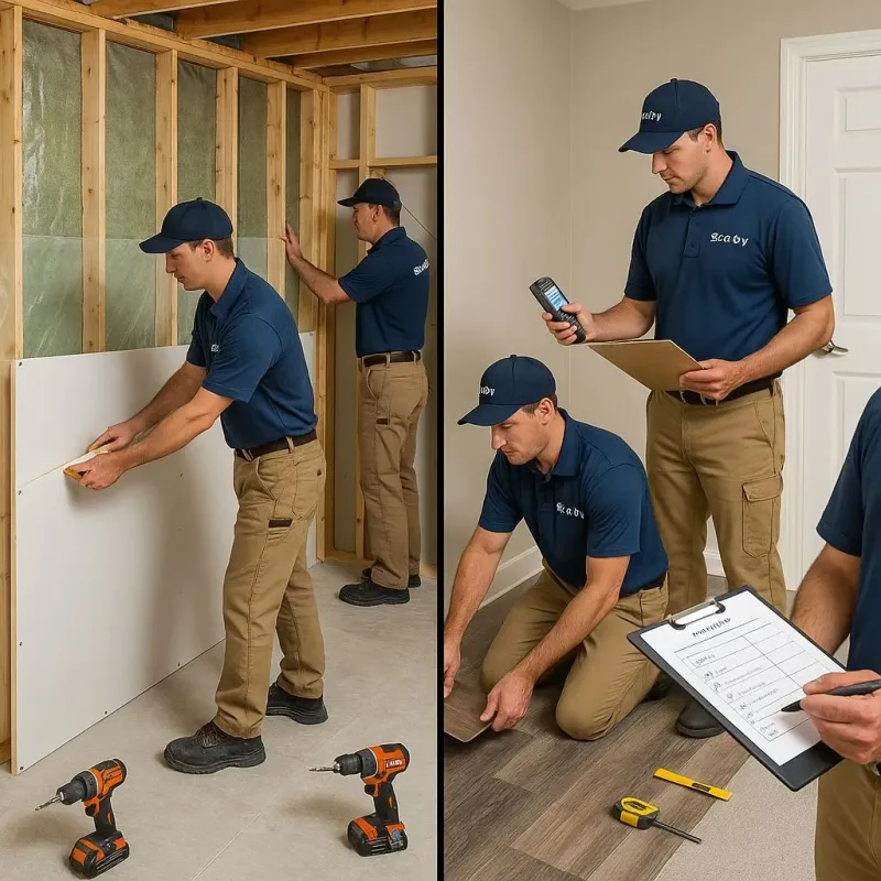 Repairs and Reconstruction process in Warren, IN