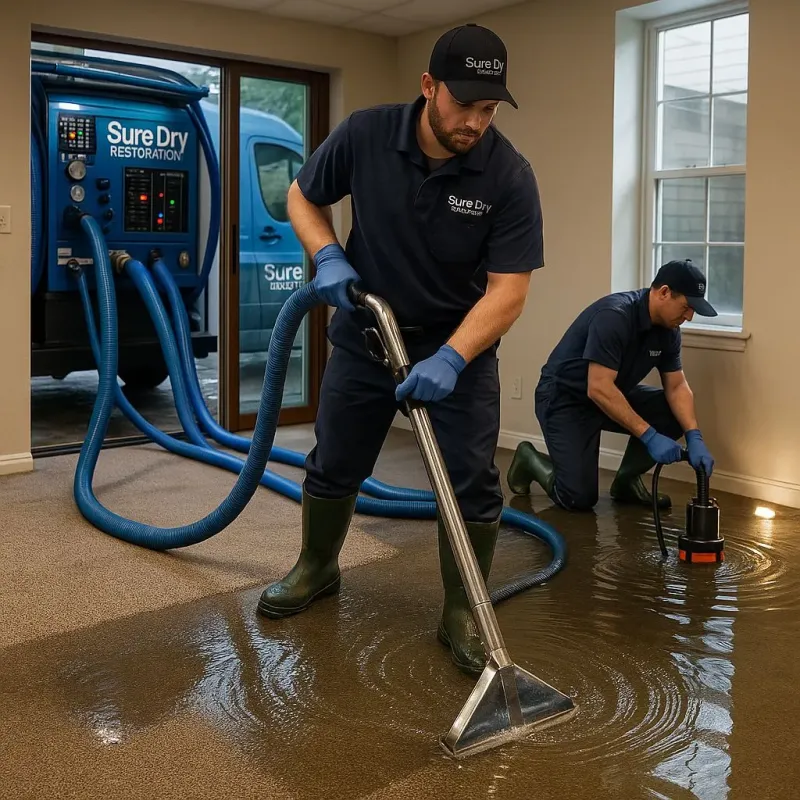 Water Extraction and Removal process in Warren, IN